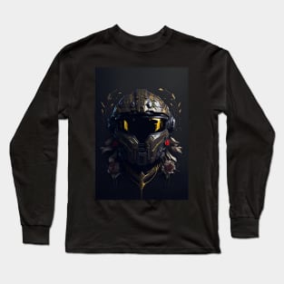 Halo Master Chief Helmet 01 - Gold & Rose COLLECTION Long Sleeve T-Shirt